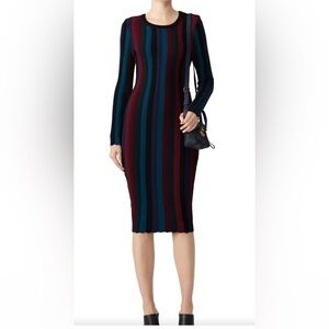 Milly Rent the Runway color block Sheath Dress
